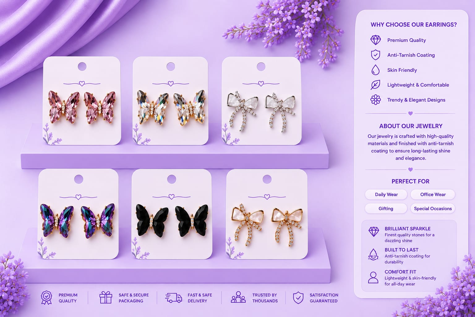 Crystal Fantasy Earrings